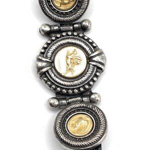 Brighton Black Leather Bracelet -8254